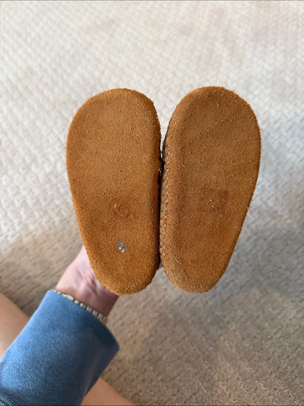 Minnetonka moccasin size 3 toddler